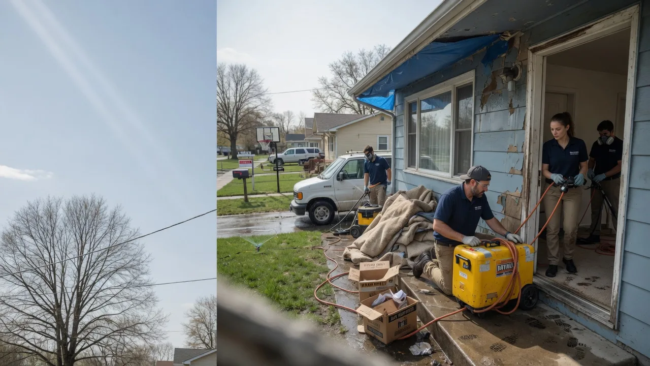 Basement Flood Cleanup in Sharon, KS near me